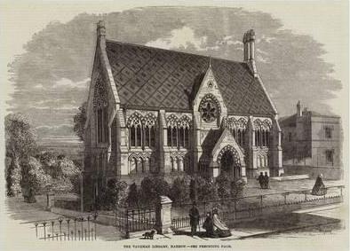 Harrow. The Vaughan Library print