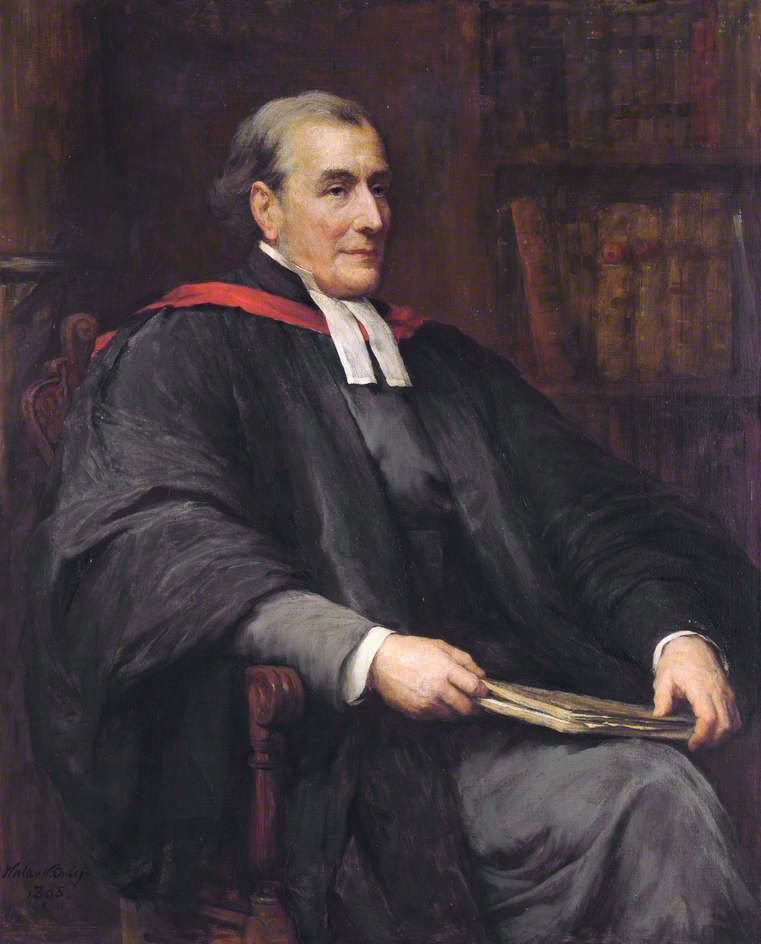 Charles John Vaughan (1816–1897), Fellow and Classical Scholar, Headmaster and Dean of Llandaff *oil on canvas, *126 x 100 cm *1895