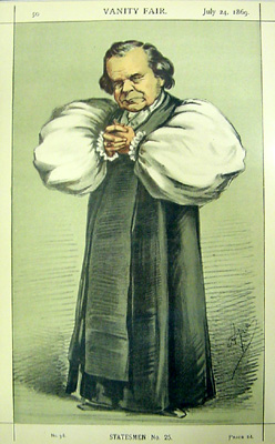 Wilberforce Soapy Sam in Vanity Fair 1869